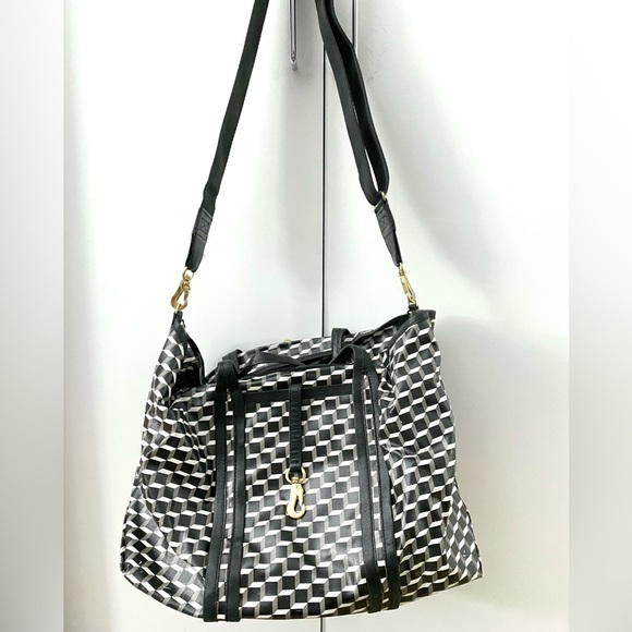 Pierre Hardy Handbags - PIERRE HARDY BEAUTIFUL CARRY-ALL TOTE BAG CUBE PATTERN